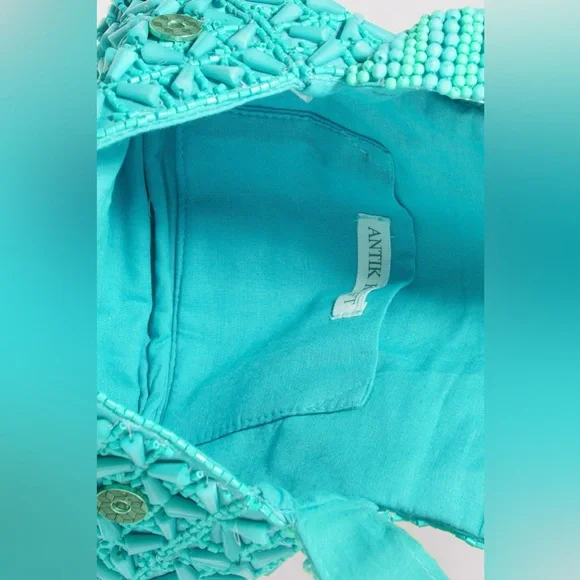 Fame Beaded Fringe Rectangle Shoulder Bag 10070032338 - Picture 3 of 3